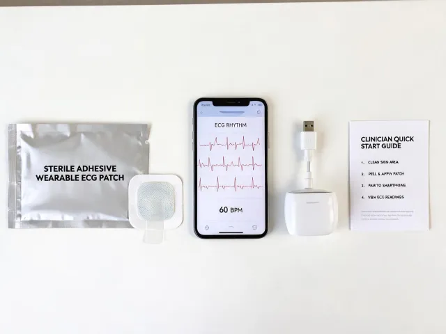 Wearable ECG patch kit